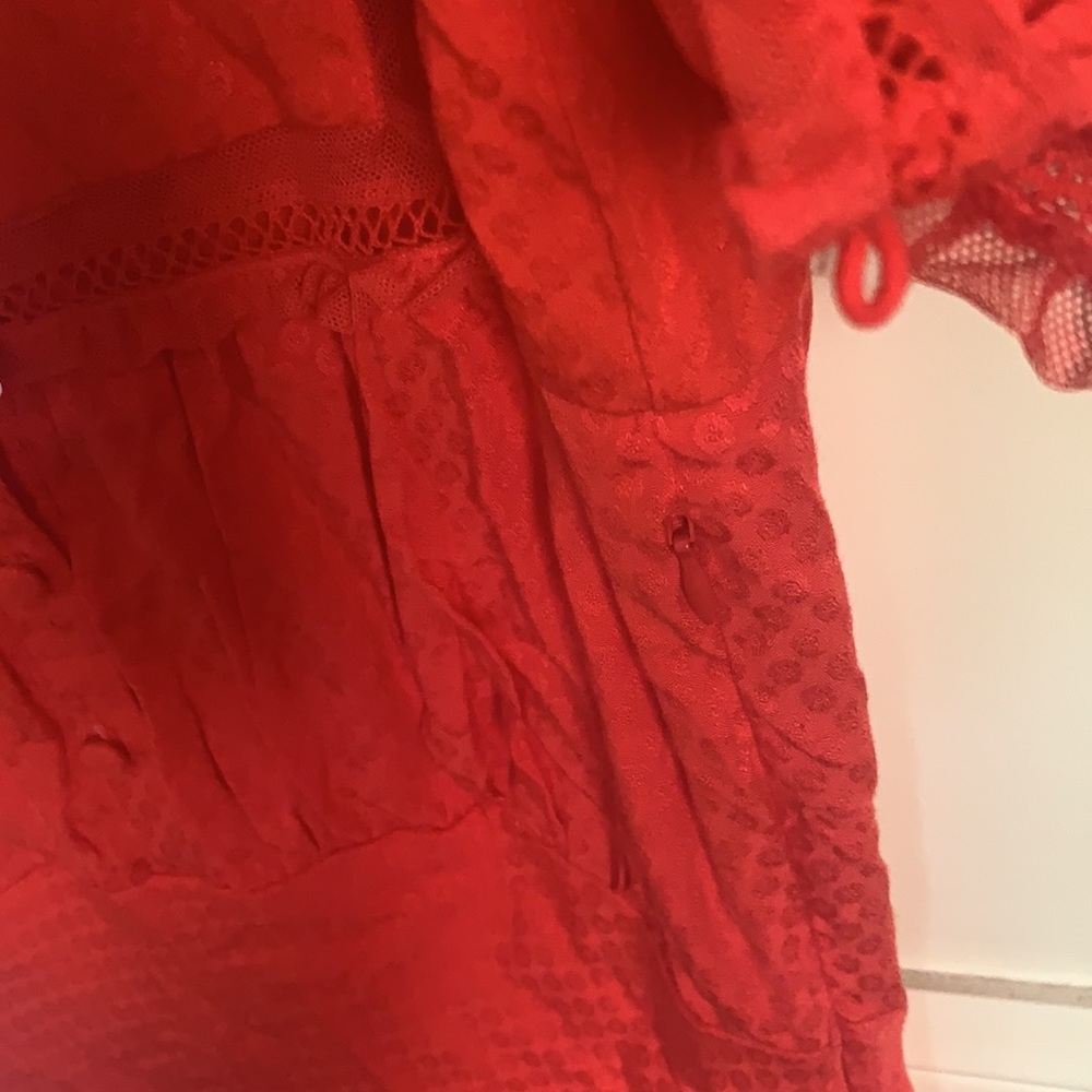 NWT Free People Cherry Crush Dress Extra Small - Picture 11 of 12